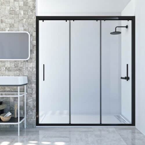 3 Hojas Correderas - Zircon Black