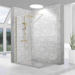 Mampara de Ducha Fija Transparente FRESH FR633 36